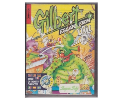 Gilbert : Escape from Drill (bånd) (Commodore 64)