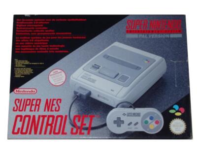 Super Nintendo incl 1 pads (scn) m. kasse og manual