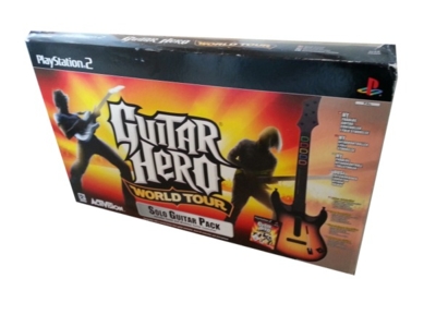 Guitar Hero : World Tour incl Guitar m. kasse (PS2)