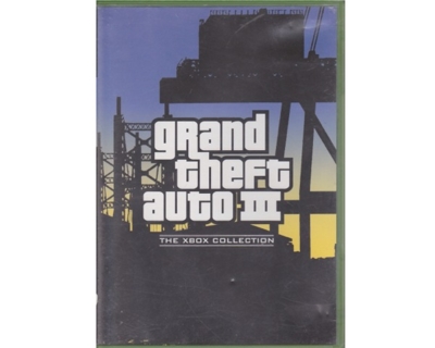 Grand Theft Auto III (del af sæt) (Xbox)