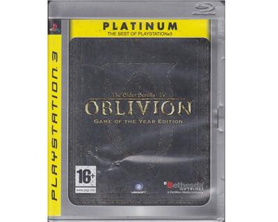 Elder Scrolls IV : Oblivion (Game of the Year Edition) (platinum) (PS3)