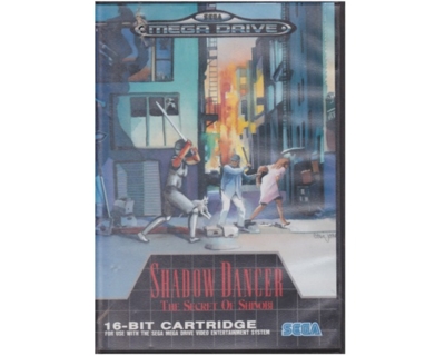 Shadow Dancer : The Secret of Shinobi m. kasse og manual (SMD)