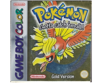 Pokemon Gold m. kasse (GBC)