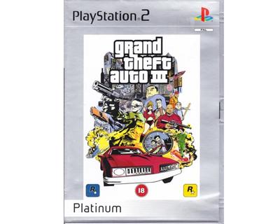 Grand Theft Auto 3 (platinum) u. manual (PS2) 