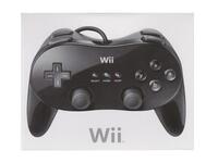 Wii Classic Controller Pro (sort) m. kasse og manual