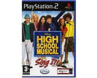 High School Musical : Sing It u. manual (PS2)