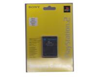 PS2 Memorycard 8mb orig. Sort (forseglet)