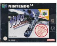 1080 Snowboarding m. kasse (slidt) og manual (N64)
