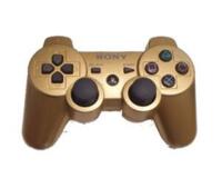 PS3 Controller 6 Axis trådløs / Dualshock (guld)