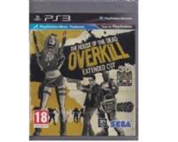 House of the Dead, The : Overkill (extended cut) (forseglet) (PS3)