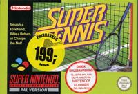 Super Tennis (ukv) m. kasse og manual (SNES)