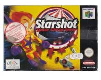 Starshot Space Circus Fever m. kasse (slidt) og manual (N64)