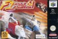 F-1 Pole Position m. kasse og manual (N64)