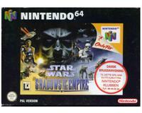 Star Wars : Shadows of the Empire m. kasse og manual (N64)