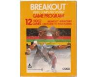 Breakout (Atari 2600) m. kasse (slidt) og manual
