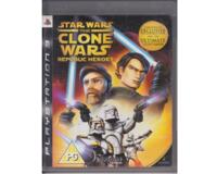 Star Wars : The Clone Wars : Republic Heroes u. manual (PS3) 