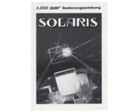 Solaris (tysk) (Atari 2600 manual)