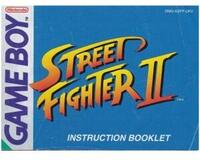 Street Fighter II (UKV) (GameBoy manual)