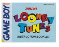 Looney tunes (SCN) (GameBoy manual)