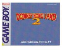 Donkey Kong Land II (SCN) (GameBoy manual)