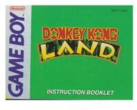 Donkey Kong Land (SCN) (GameBoy manual)