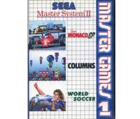 Master Games 1 (Super Monaco, Columns, World Soccer) m. kasse (SMS)