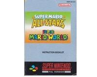Super Mario All-Stars / Super Mario World (scn) (Snes manual)
