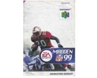 Madden 99 (eur) (N64 manual)