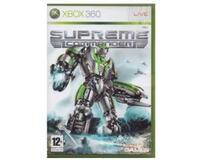 Supreme Commander u. manual (Xbox 360)