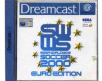 Sega Worldwide Soccer 2000 Euro Ed. m. kasse og manual (Dreamcast)