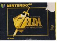 Zelda, The Legend of : Ocarina of Time m. kasse (slidt) (N64)