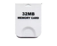 GC/Wii Memory Card 32mb (uorig) (Ny)