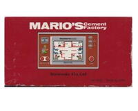 Mario's Cement Factory ML-102 m. kasse og manual  (Nintendo)