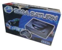 Sega Saturn m. kasse og manual (u. indlæg)