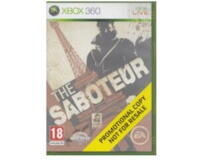 Saboteur, The (promo) u. manual (Xbox 360)