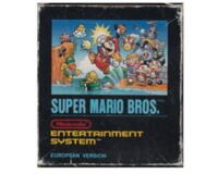 Super Mario Bros. 1 (scn) m. kasse (lille kasse) (slidt) og manual (NES)