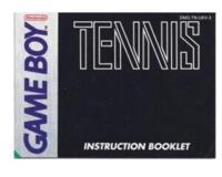 Tennis (UKV) (GameBoy manual)