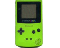 Game Boy Color (GBC) grøn (kosmetiske fejl)
