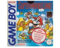 Super Mario Land m. kasse (slidt) og manual (scn) (GameBoy)