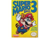 Super Mario Bros. 3 (UK) m. kasse og manual (NES)