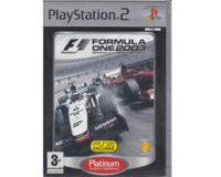 Formula One 2003 (platinum) (PS2)