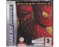 Spider-Man 2 m. kasse (slidt) og manual (GBA)