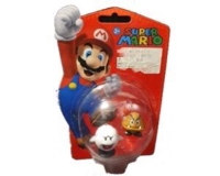 Boo / Goomba (Series 4) (4-7cm) (Mini Figure Collection) (forseglet)