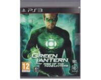 Green Lantern : Rise of the Manhunteres u. manual (PS3) 