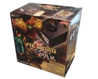 GameCube (Sort) (kosmetiske fejl) m. kasse og manual (Metroid Prime edition u. spil)