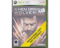 X-men Origins : Wolverine (uncaged edition) u. manual (promotional copy) (Xbox 360)