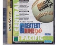Greatest Nine '96 (Jap) m. kasse og manual (Saturn)