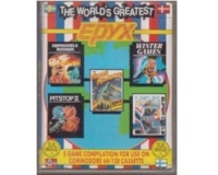 World's Greatest Epyx, The u. manual (bånd) (dobbeltæske) (Commodore 64)