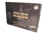 Nintendo 64 (Limited Edition Star Wars Racer) incl 1 pad m. kasse (slidt) og manual
