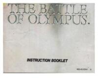 Battle of Olympus, The (slidt) (SCN) (Nes manual)